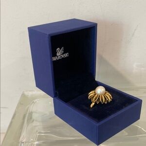 Swarovski Royal Blue Velvet Jewelry Box